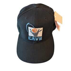 VINTAGE NWT CAVALIERS CAVS NBA CAP ADJUSTABLE STRAP SNAP BACK‎